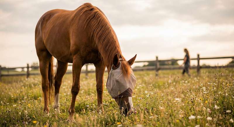 Fliegenmaske Pferd Pflege Tipps
