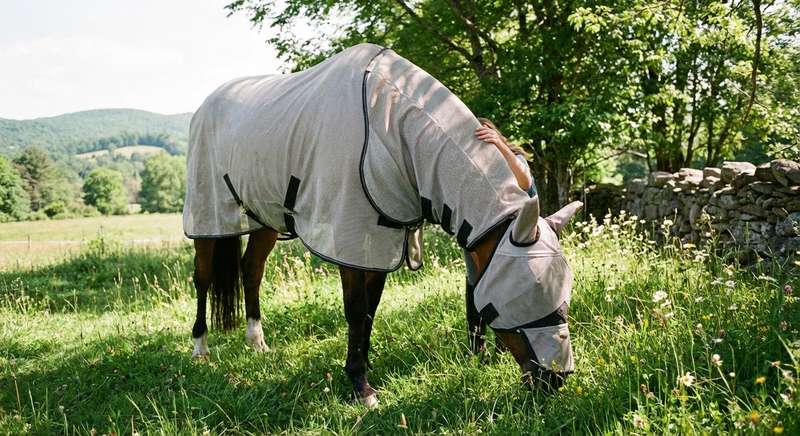 Ekzemerdecke für empfindliche Pferde