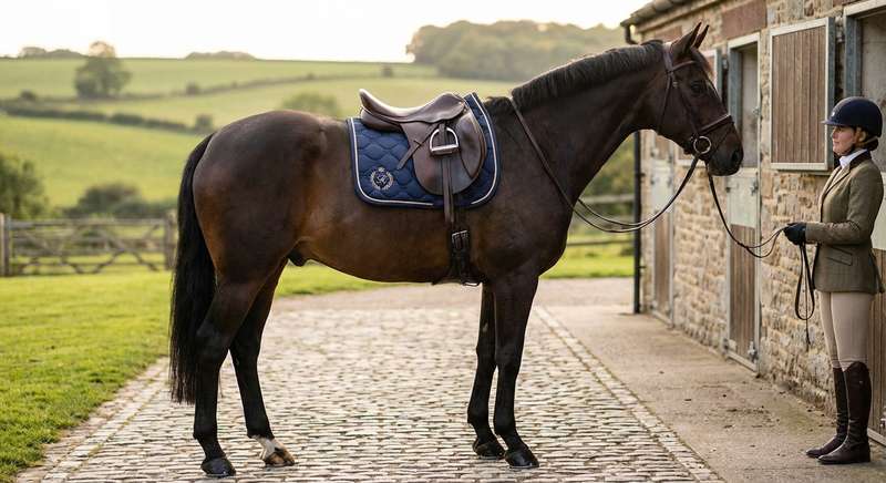 Schabracke pflegen und waschen